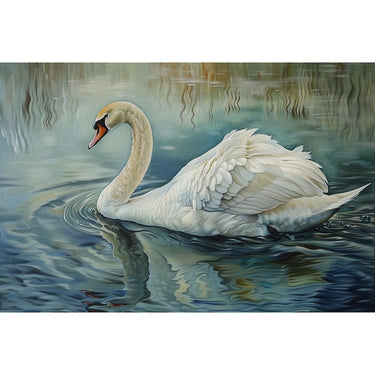 Acrylic Swan Canvas